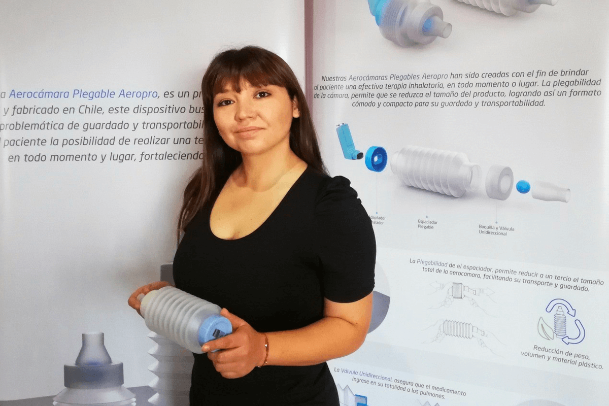 Innovadora Aerocámara para Tratamientos Respiratorios
